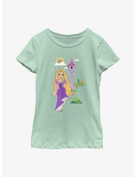 Disney Tangled Rapunzel Group Cartoon Youth Girls T-Shirt, , hi-res