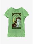Disney Aladdin Tarot Card Jasmine Youth Girls T-Shirt, GRN APPLE, hi-res
