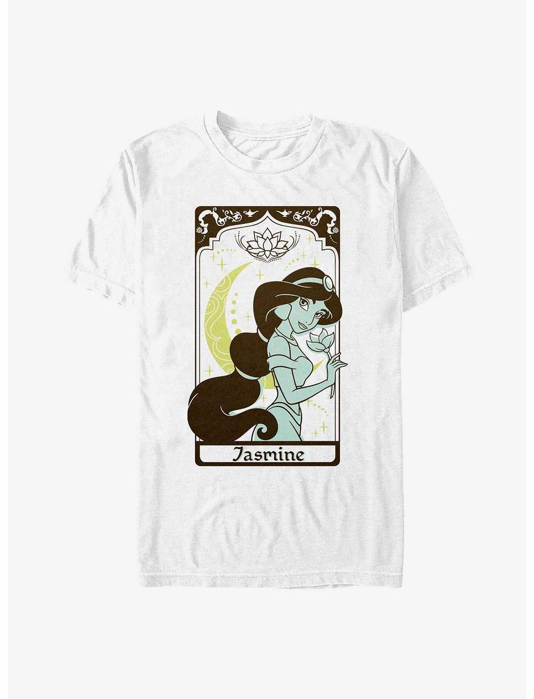 Disney Aladdin Tarot Card Jasmine T-Shirt, WHITE, hi-res