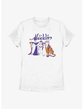 Disney Aladdin Group Shot Womens T-Shirt, , hi-res