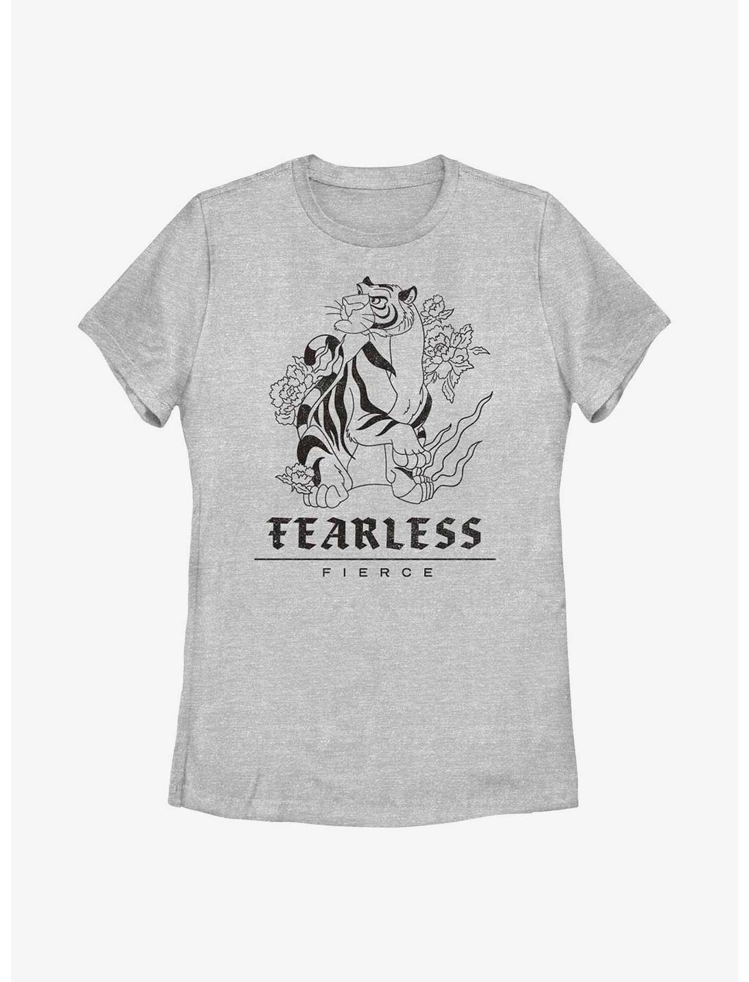 Disney Aladdin Rajah Fearless Womens T-Shirt, ATH HTR, hi-res