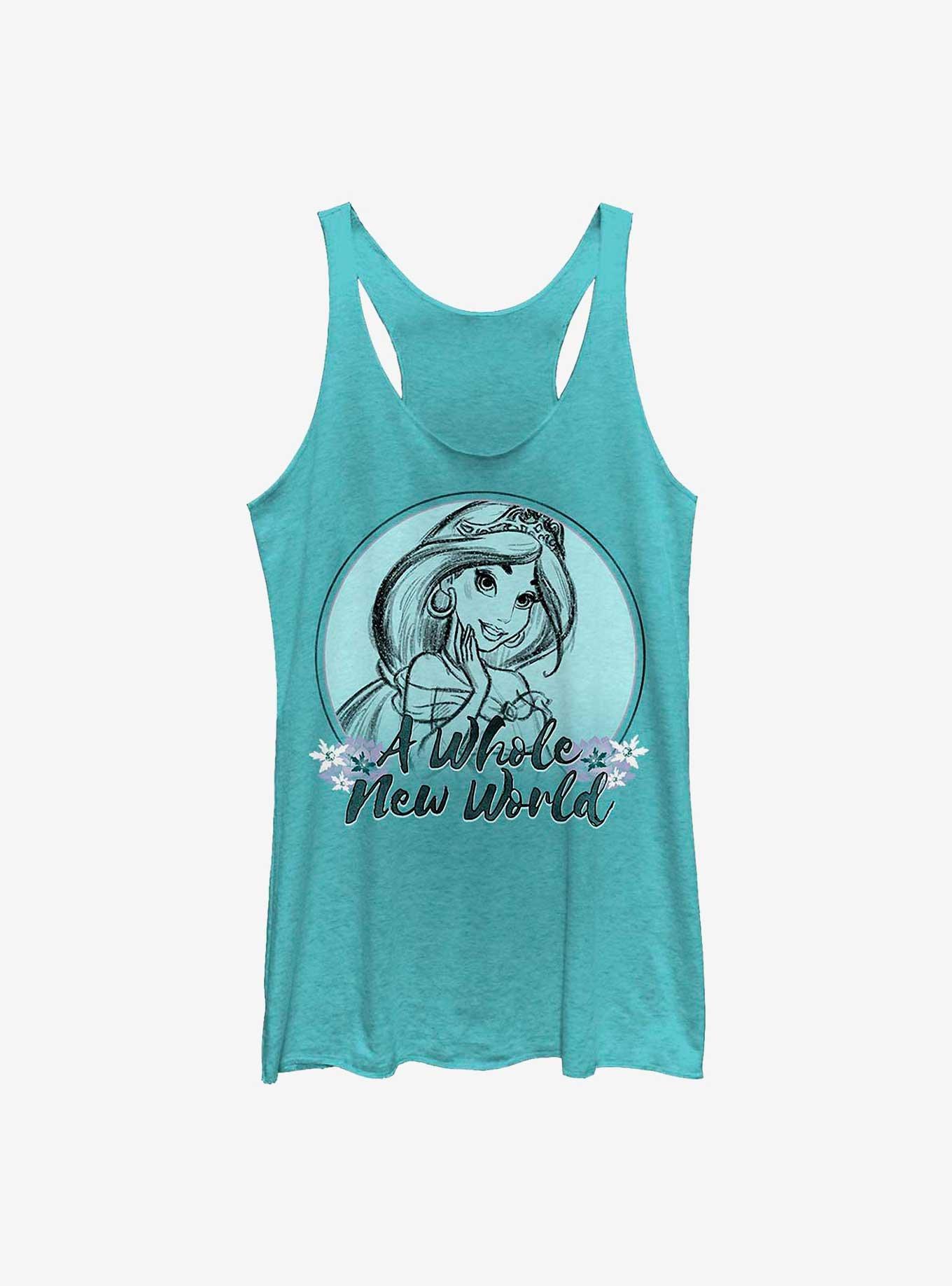 Disney Aladdin Jasmine's World Girls Tank, TAHI BLUE, hi-res