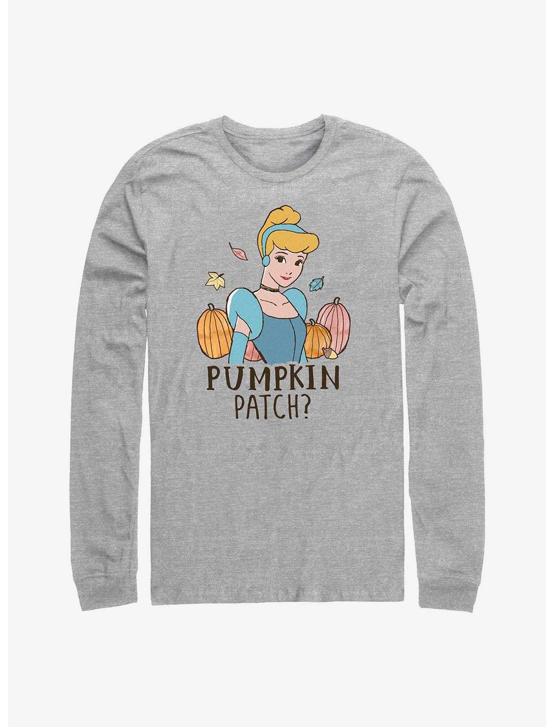 Disney Cinderella Pumpkin Princess Long-Sleeve T-Shirt, ATH HTR, hi-res