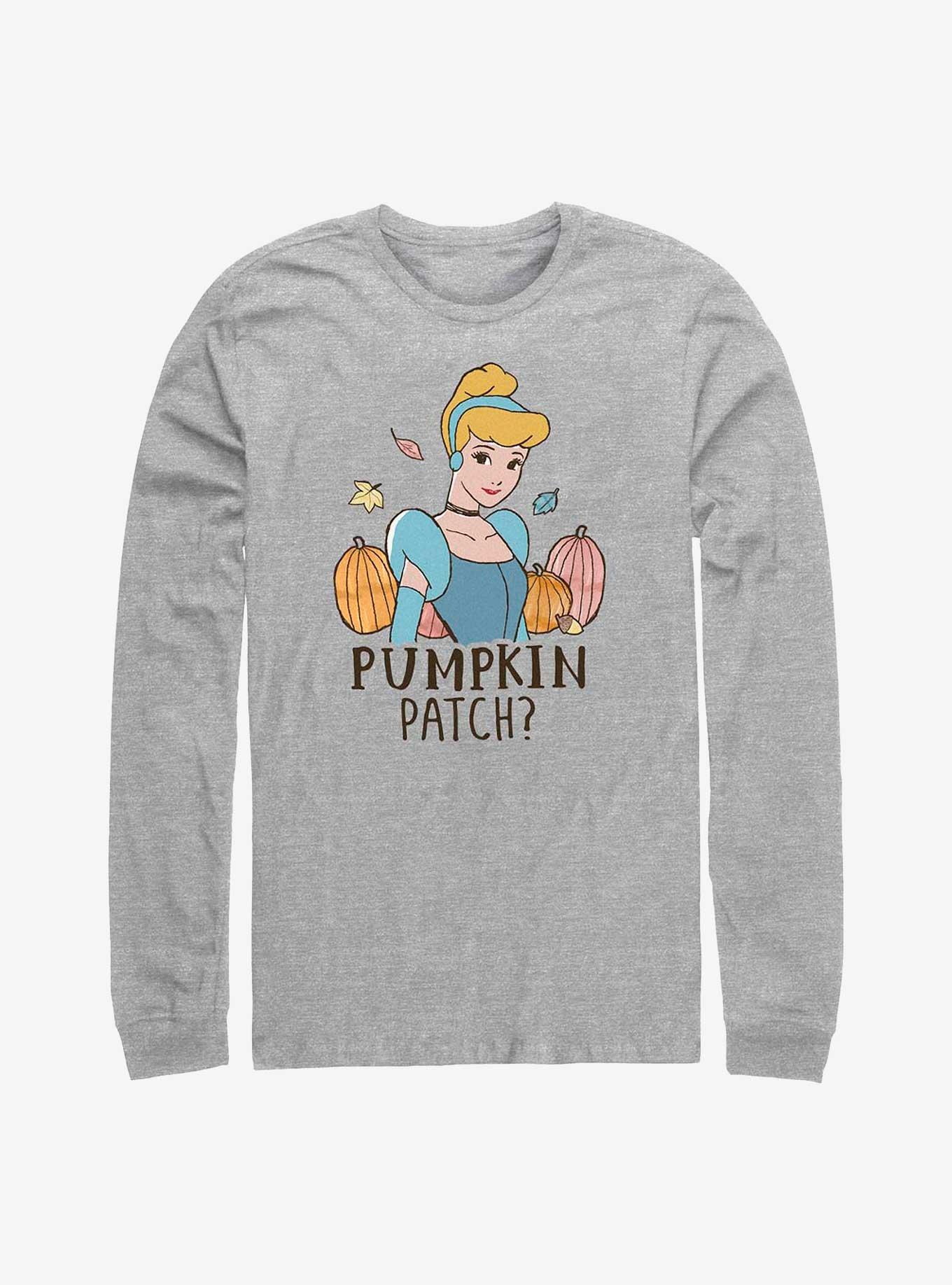 Disney Cinderella Pumpkin Princess Long-Sleeve T-Shirt, ATH HTR, hi-res