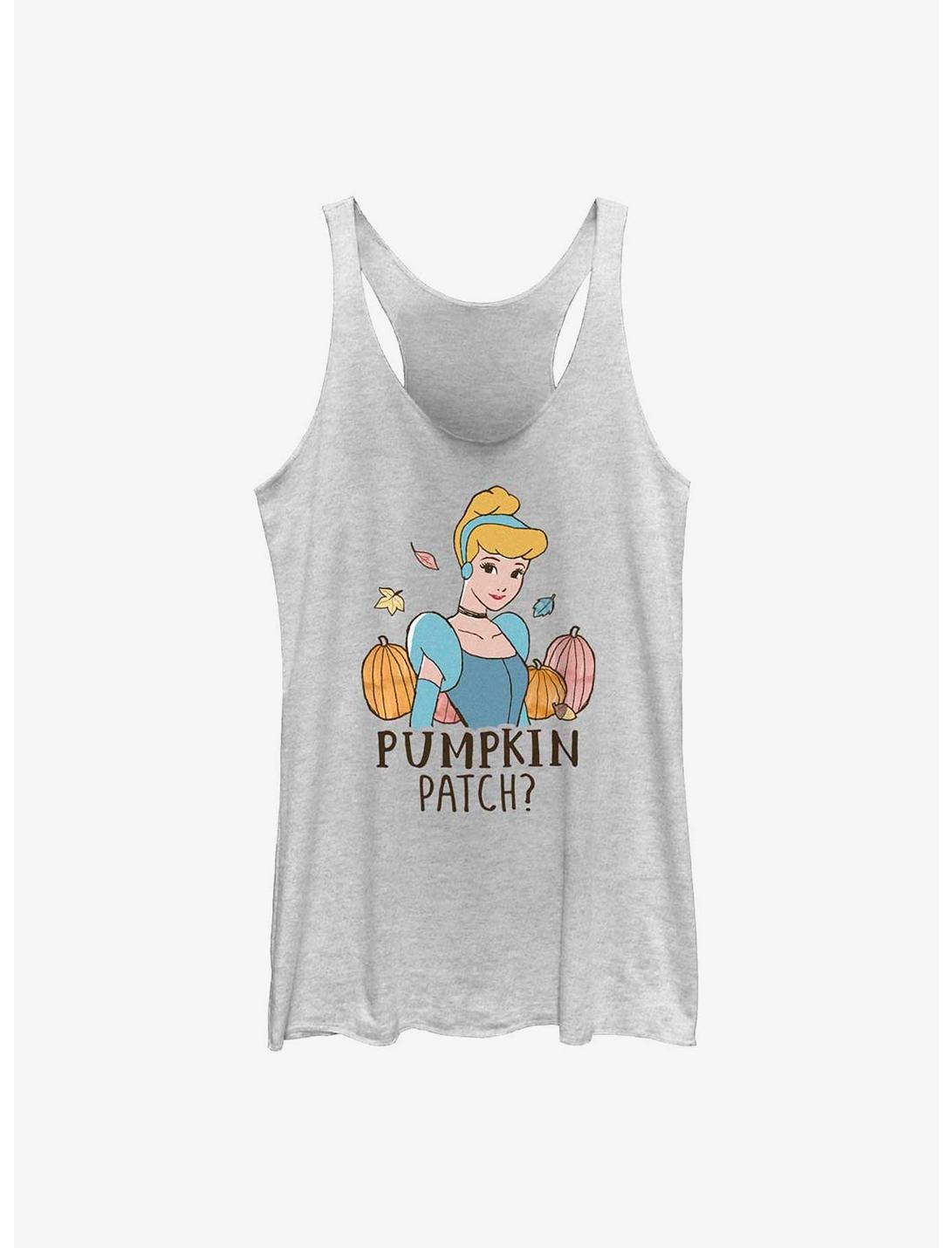 Disney Cinderella Pumpkin Princess Womens Tank Top, WHITE HTR, hi-res