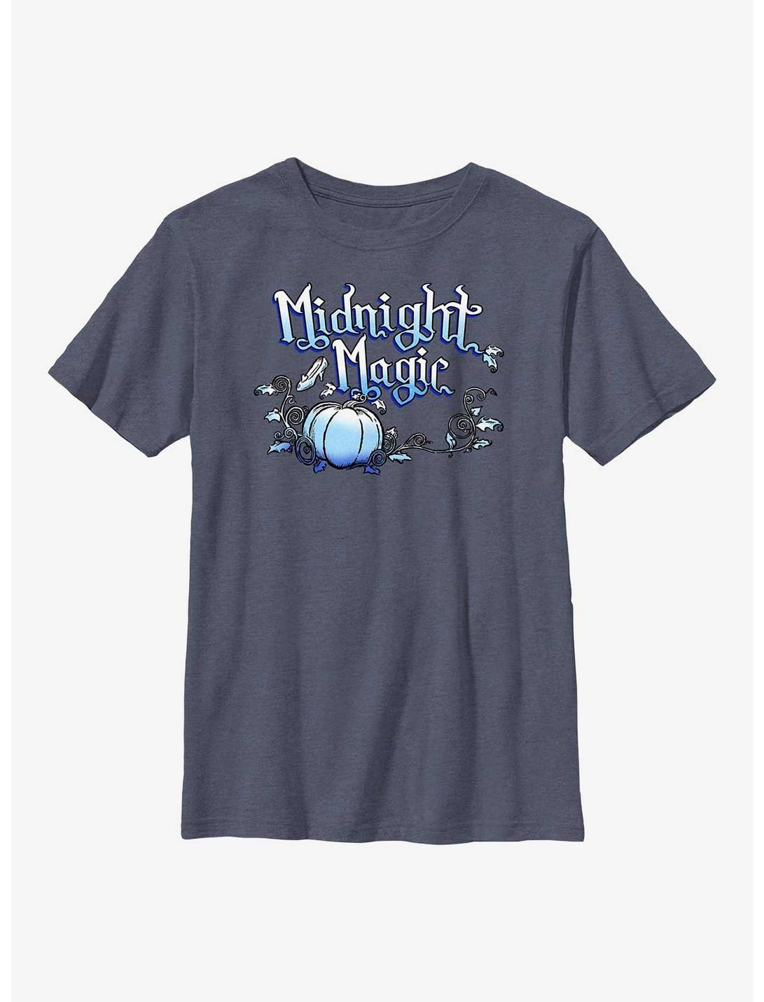 Disney Cinderella Midnight Magic Youth T-Shirt, NAVY HTR, hi-res
