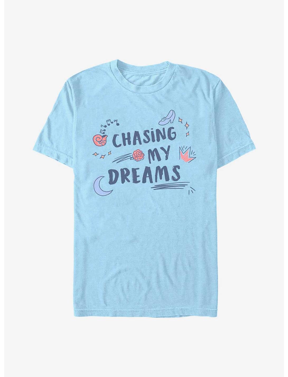 Disney Princesses Chasing My Dreams T-Shirt, LT BLUE, hi-res