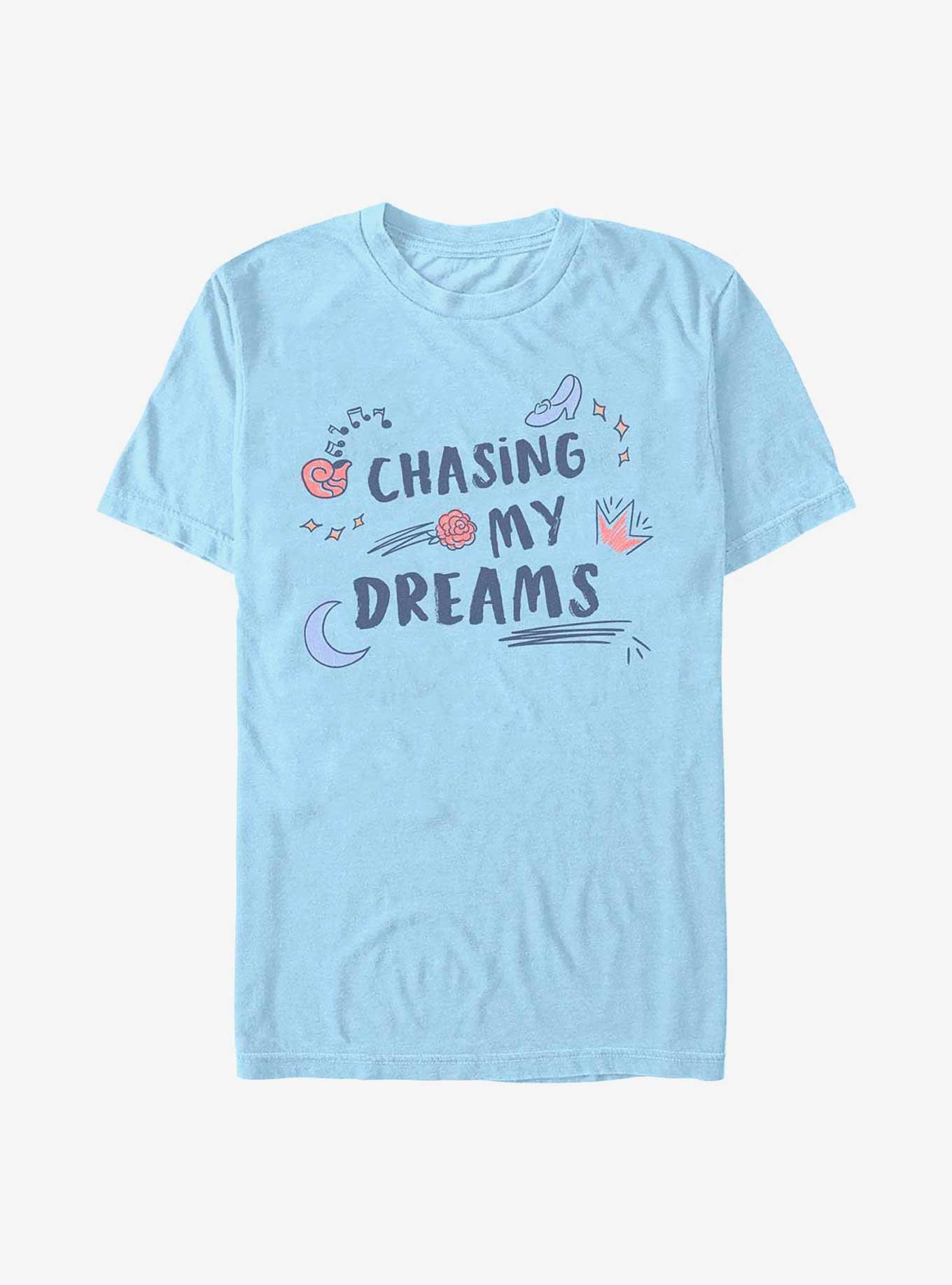 Disney Princesses Chasing My Dreams T-Shirt, LT BLUE, hi-res