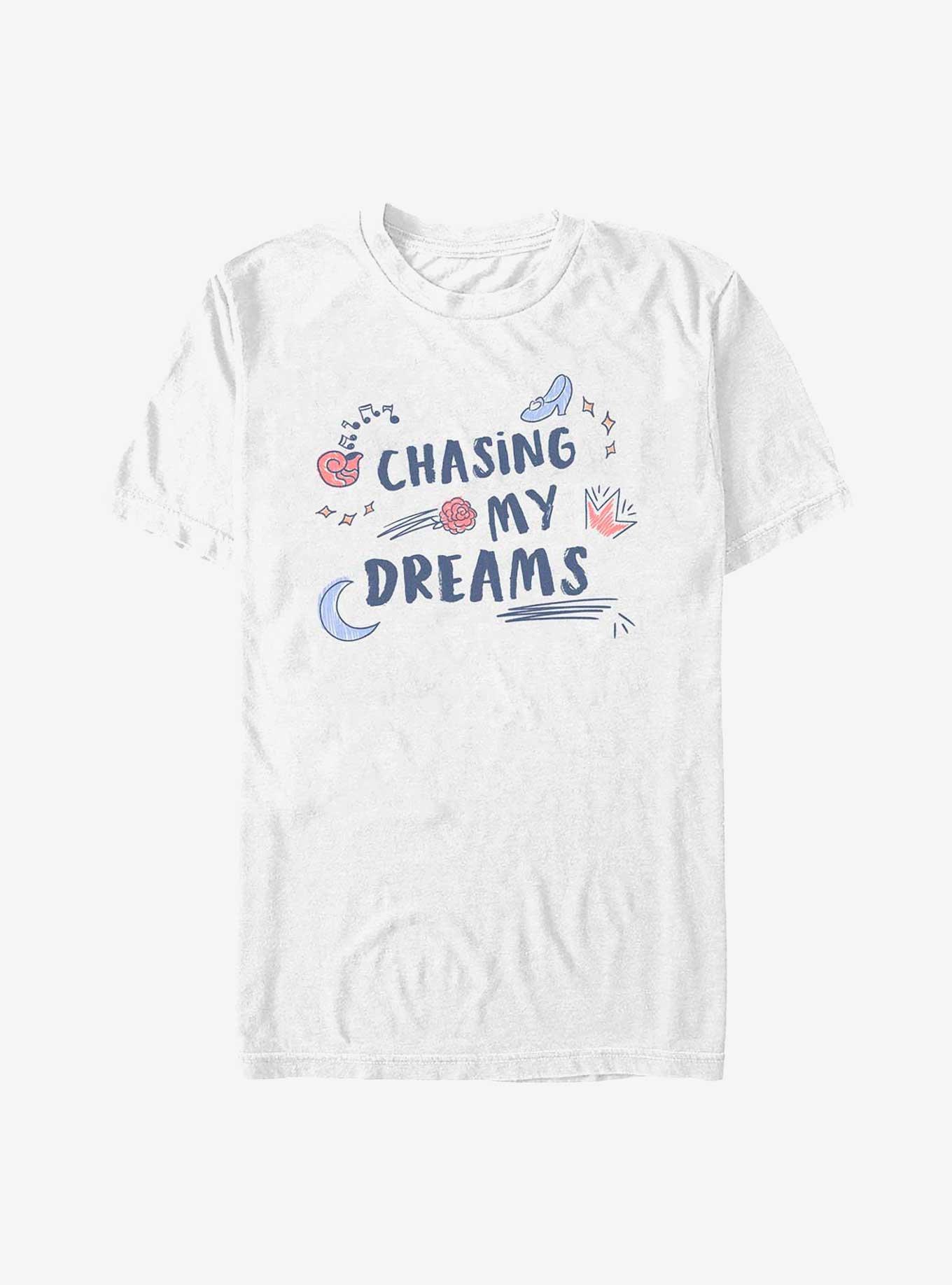 Disney Princesses Chasing My Dreams T-Shirt, WHITE, hi-res