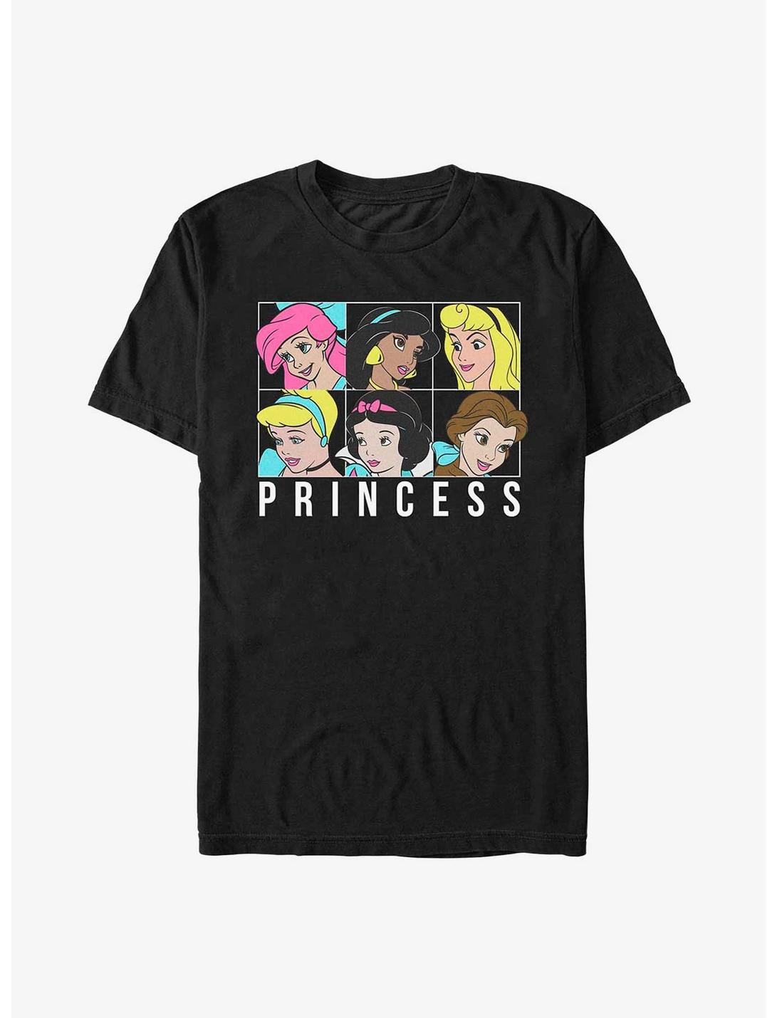Disney Princesses Princess Face T-Shirt, BLACK, hi-res