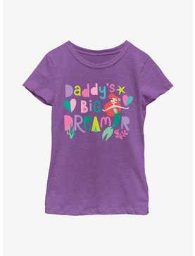 Disney The Little Mermaid Ariel Daddy's Big Dreamer Youth Girls T-Shirt, , hi-res