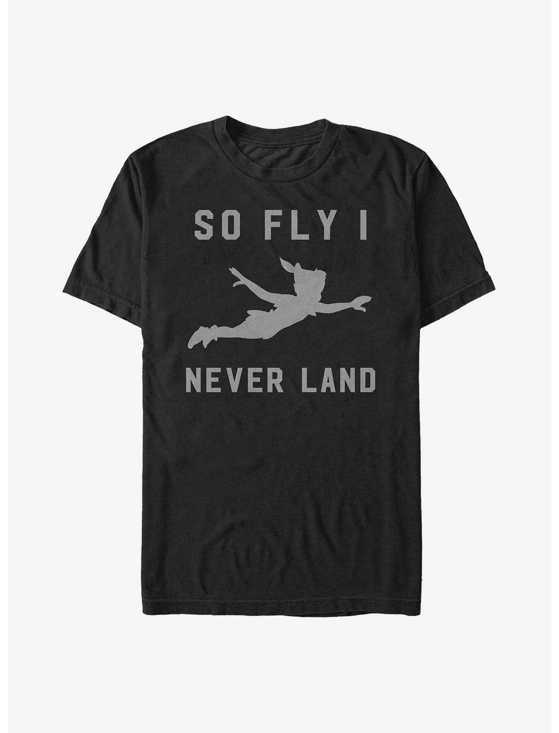 Disney Peter Pan So Fly I Never Land T-Shirt, BLACK, hi-res