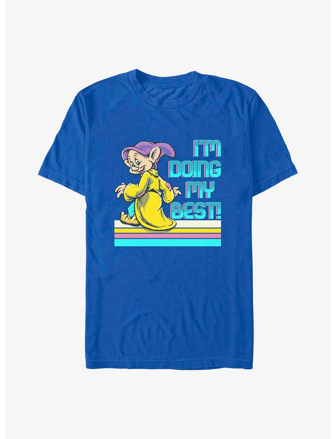 Disney Snow White and the Seven Dwarfs Best Dopey Can T-Shirt, ROYAL, hi-res