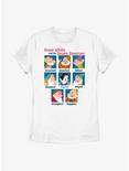 Disney Snow White and the Seven Dwarfs Yearbook Womens T-Shirt, WHITE, hi-res