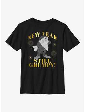 Disney Snow White and the Seven Dwarfs New Year Still Grumpy Youth T-Shirt, , hi-res