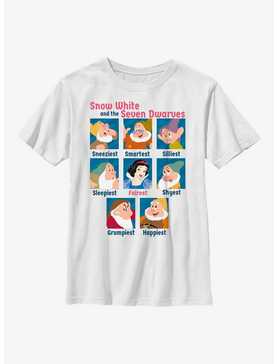 Disney Snow White and the Seven Dwarfs Yearbook Youth T-Shirt, , hi-res