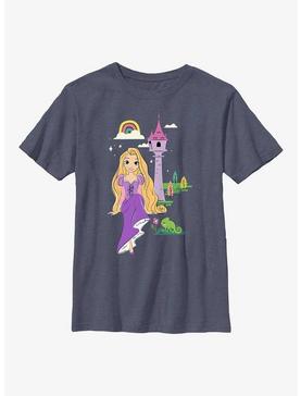 Disney Tangled Rapunzel Group Cartoon Youth T-Shirt, , hi-res