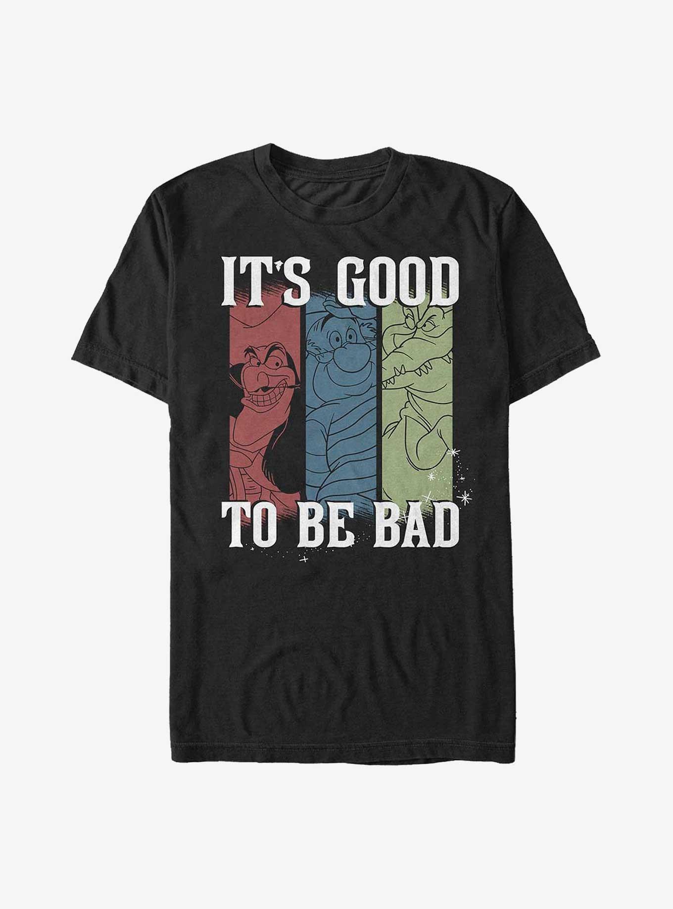 Disney Villains It's Good To Be Bad T-Shirt, BLACK, hi-res