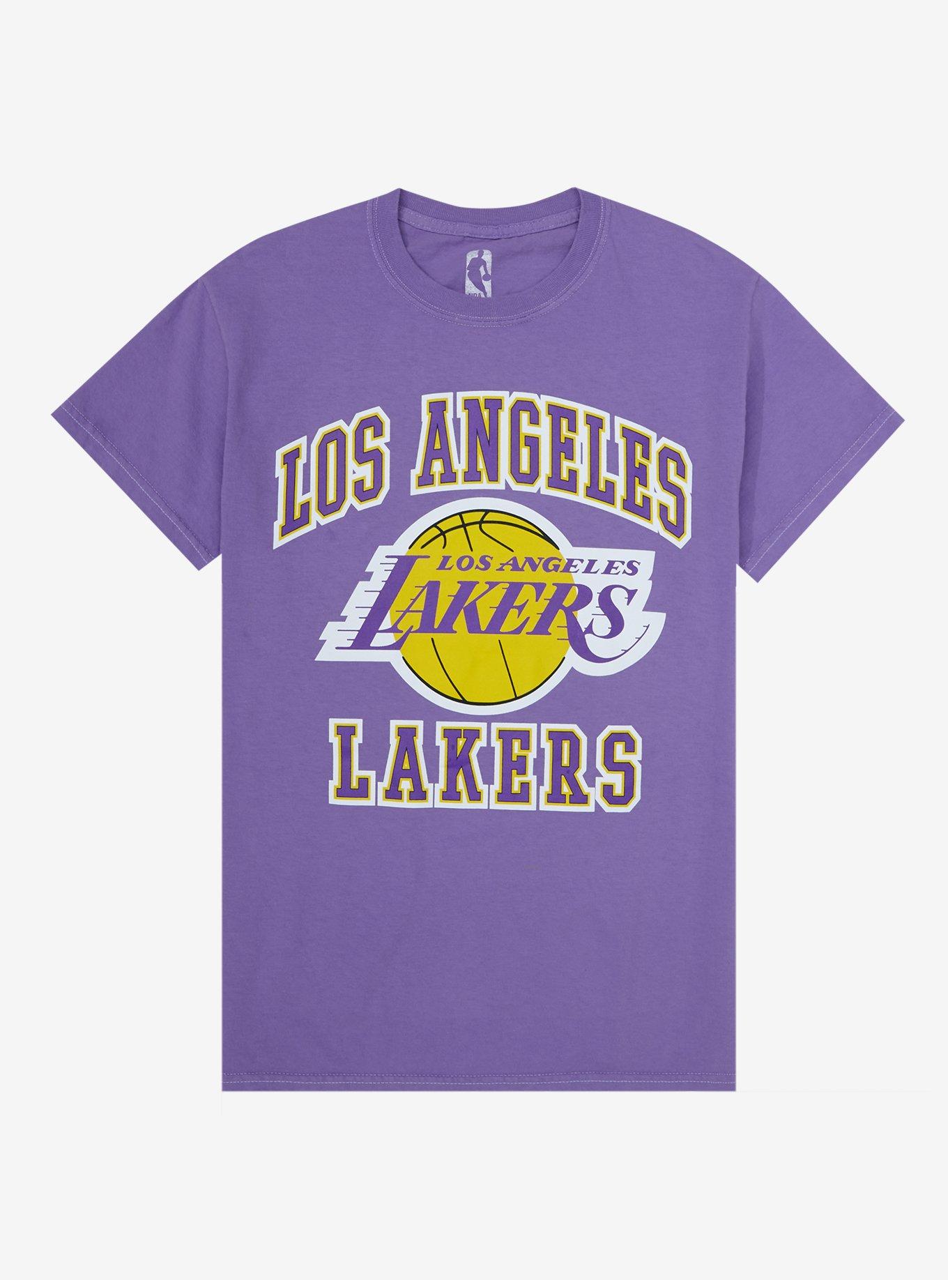 Los Angeles Lakers Disney Mickey Team Name Long Sleeve T-Shirt XS