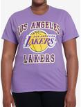 Her Universe NBA Los Angeles Lakers T-Shirt Plus Size, PURPLE, hi-res