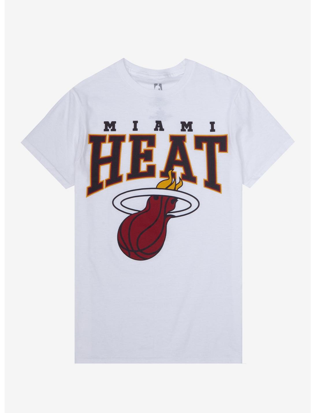 Her Universe NBA Miami Heat T-Shirt, BRIGHT WHITE, hi-res