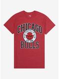 Her Universe NBA Chicago Bulls T-Shirt, RED HEATHER, hi-res