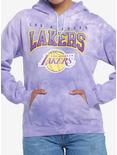 Her Universe NBA Los Angeles Lakers Tie-Dye Hoodie, PURPLE, hi-res
