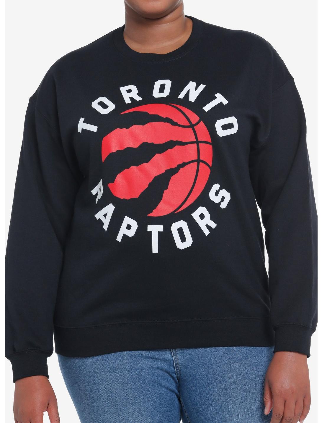 Her Universe NBA Toronto Raptors Sweatshirt Plus Size, BLACK, hi-res