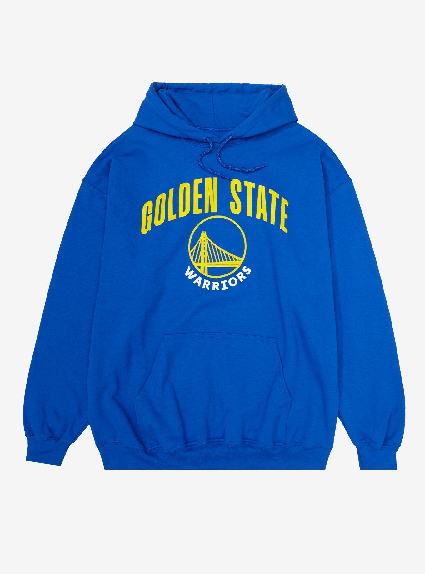 Golden State Warriors Hoodies - Pullover Blue Hoodie