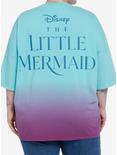 Her Universe Disney The Little Mermaid Athletic Jersey T-Shirt Plus Size, GREEN  PURPLE, hi-res