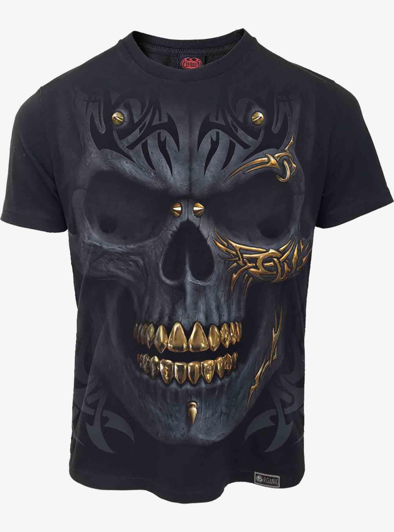 Black Gold Organic T-Shirt, BLACK, hi-res