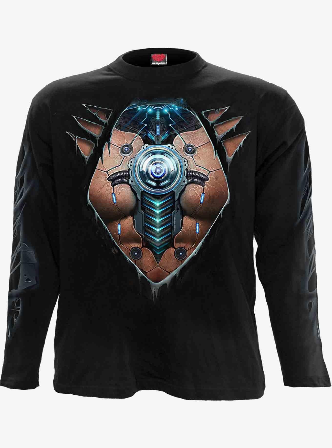 Cyber Skin Longsleeve T-Shirt, , hi-res