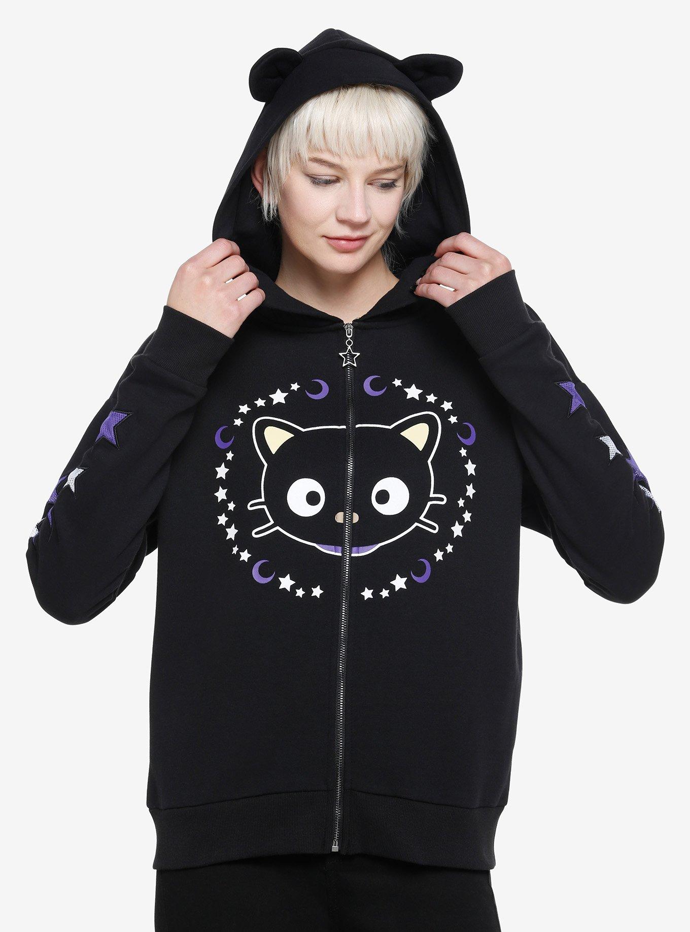 Chococat Celestial Cat Ears Girls Hoodie Hot Topic