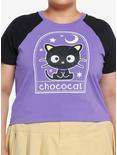 Chococat Celestial Girls Raglan T-Shirt Plus Size, MULTI, hi-res