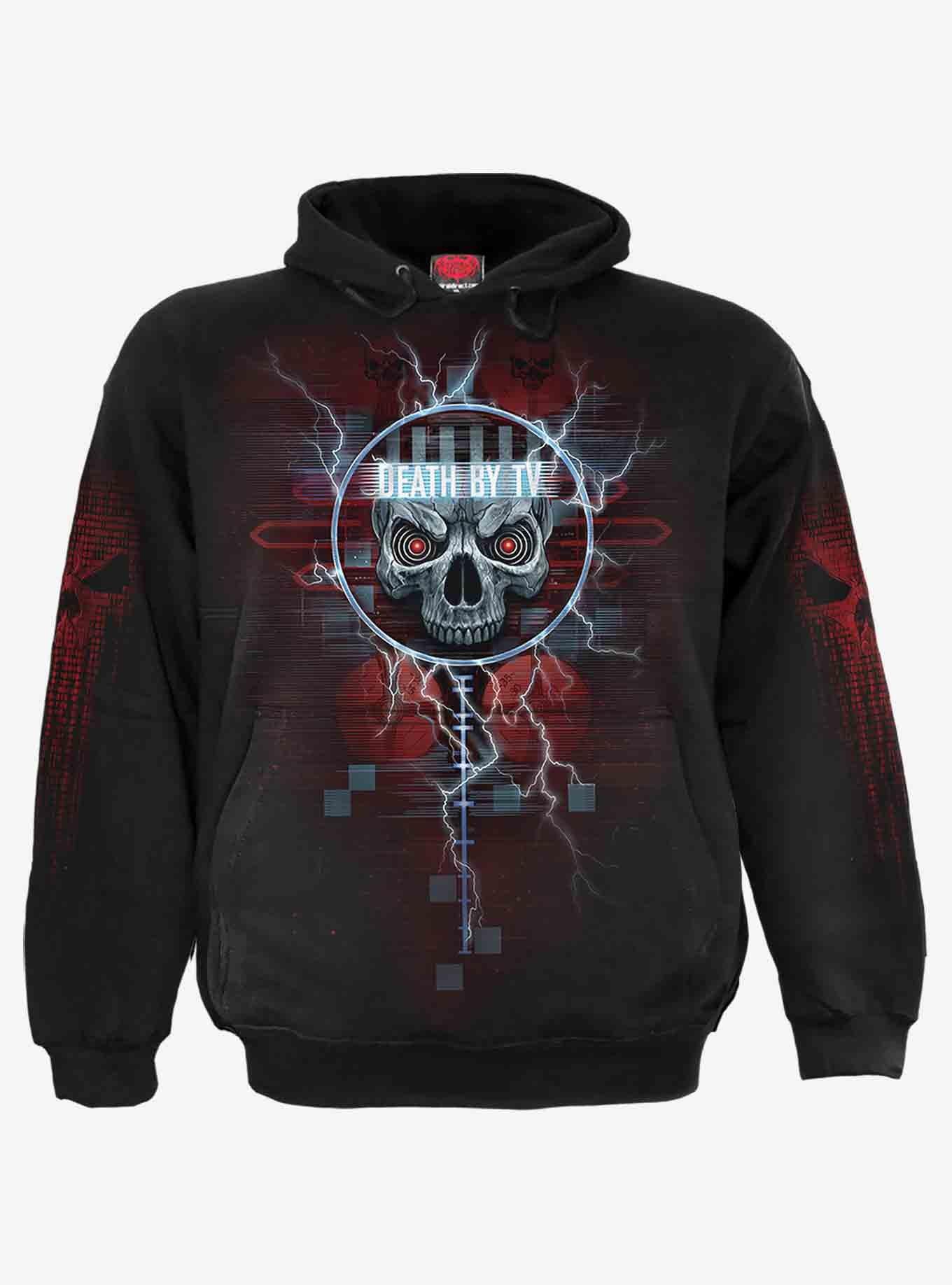 Death By Tv Hoodie, , hi-res