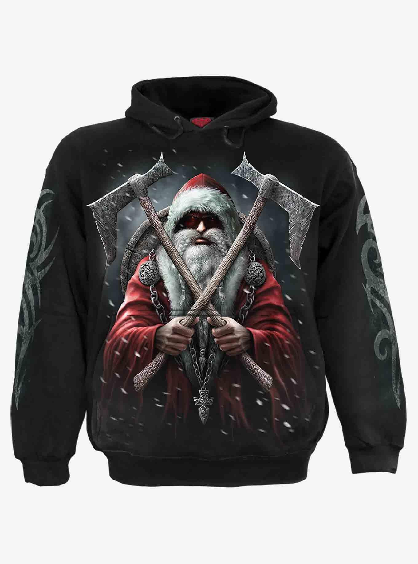 Sleigher Hoodie, BLACK, hi-res