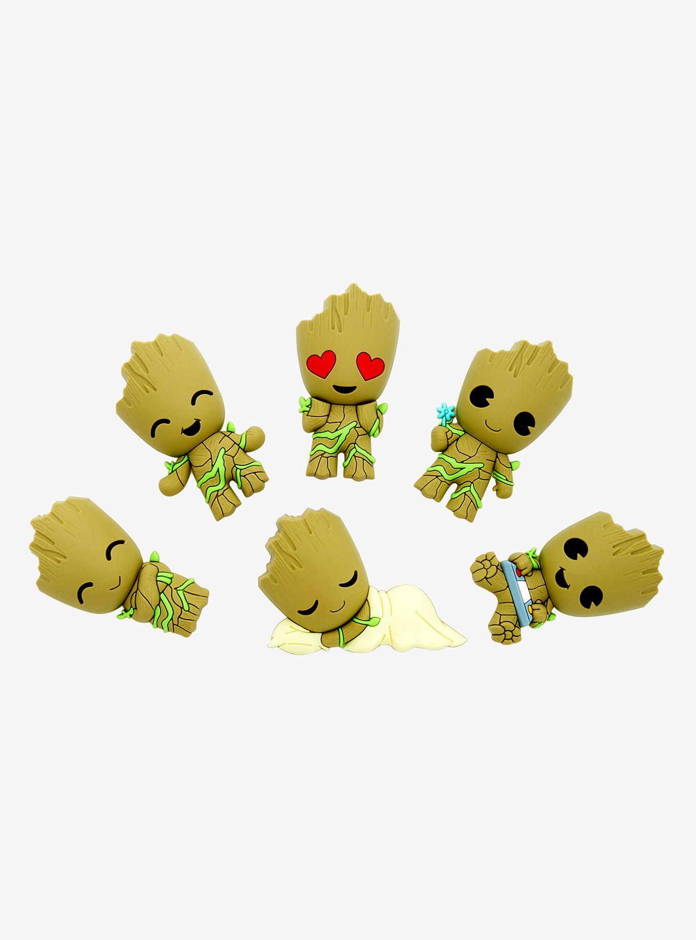 Marvel Guardians of the Galaxy Groot Series 2 Blind Bag Figural Magnet - BoxLunch Exclusive, , hi-res