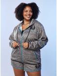 Her Universe Star Wars Jedi Order Hoodie Plus Size Her Universe Exclusive, CHARCOAL HEATHER, hi-res