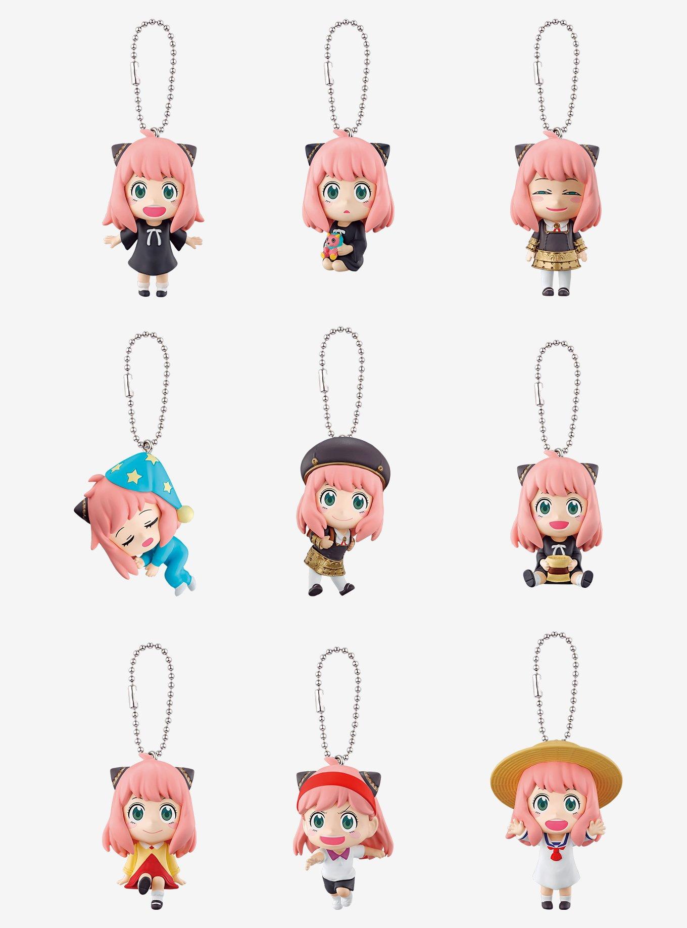Bandai Shokugan Spy x Family A lot of Anya SD Mascot Blind Box Figural Keychain BoxLunch