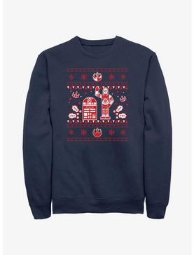 Star Wars Droid Ugly Christmas Pattern Sweatshirt, , hi-res