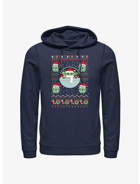 Star Wars The Mandalorian The Child Ugly Christmas Pattern Hoodie, , hi-res
