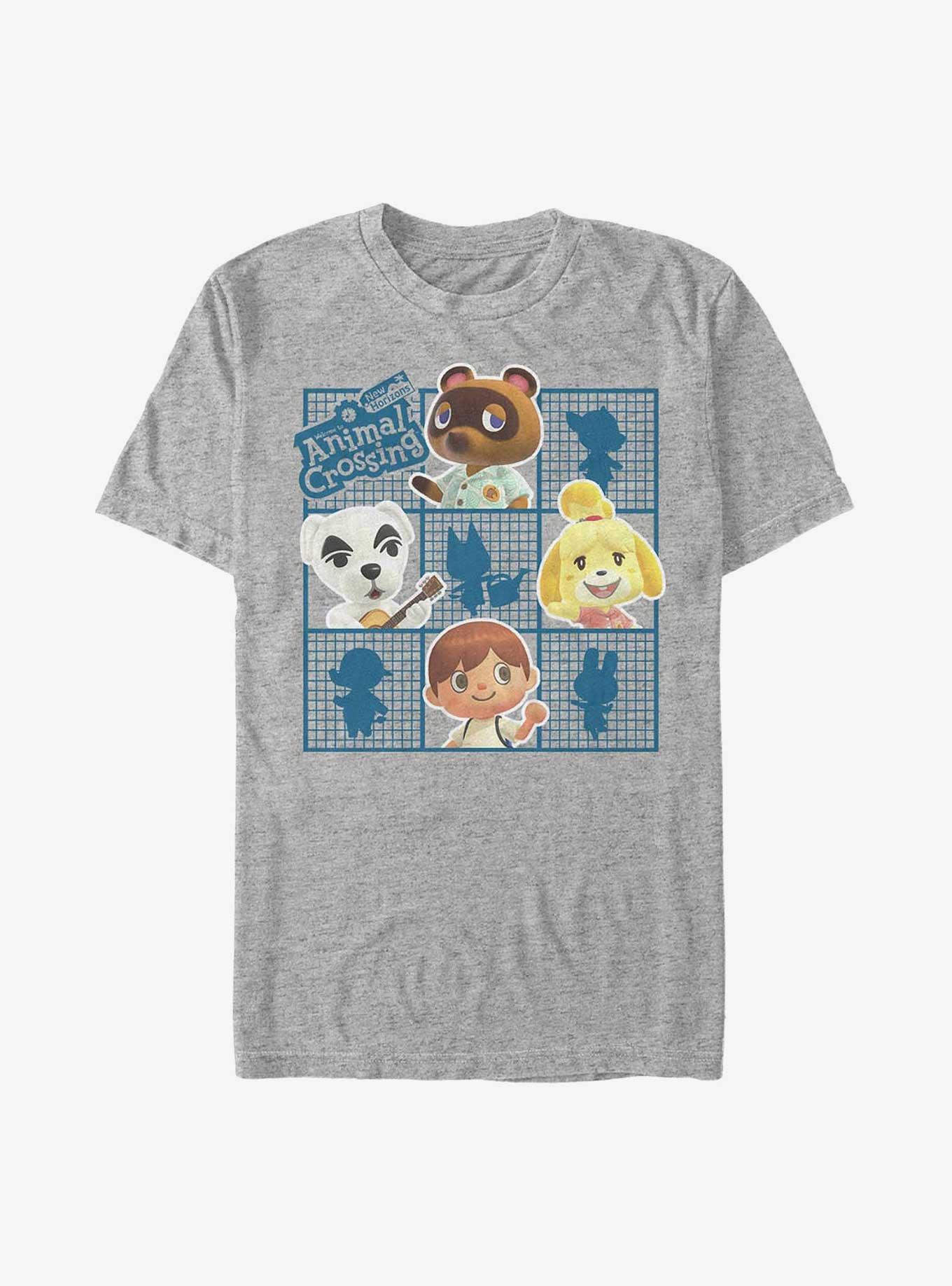 Nintendo Animal Crossing Islanders Grid T-Shirt, , hi-res