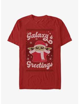 Star Wars The Mandalorian The Child Galaxy's Greetings T-Shirt, , hi-res