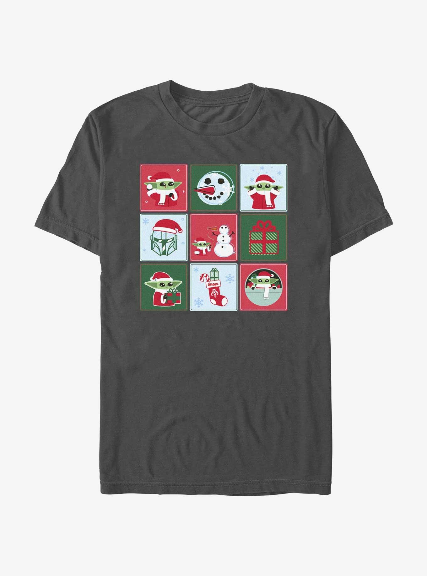 Star Wars The Mandalorian Holiday Boxes T-Shirt, , hi-res