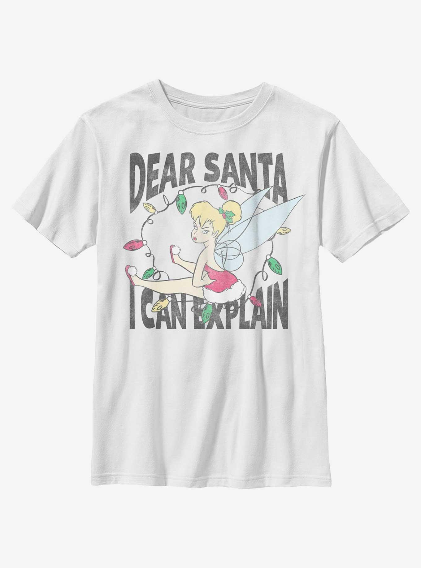 Disney Tinker Bell Dear Santa Youth T-Shirt, , hi-res