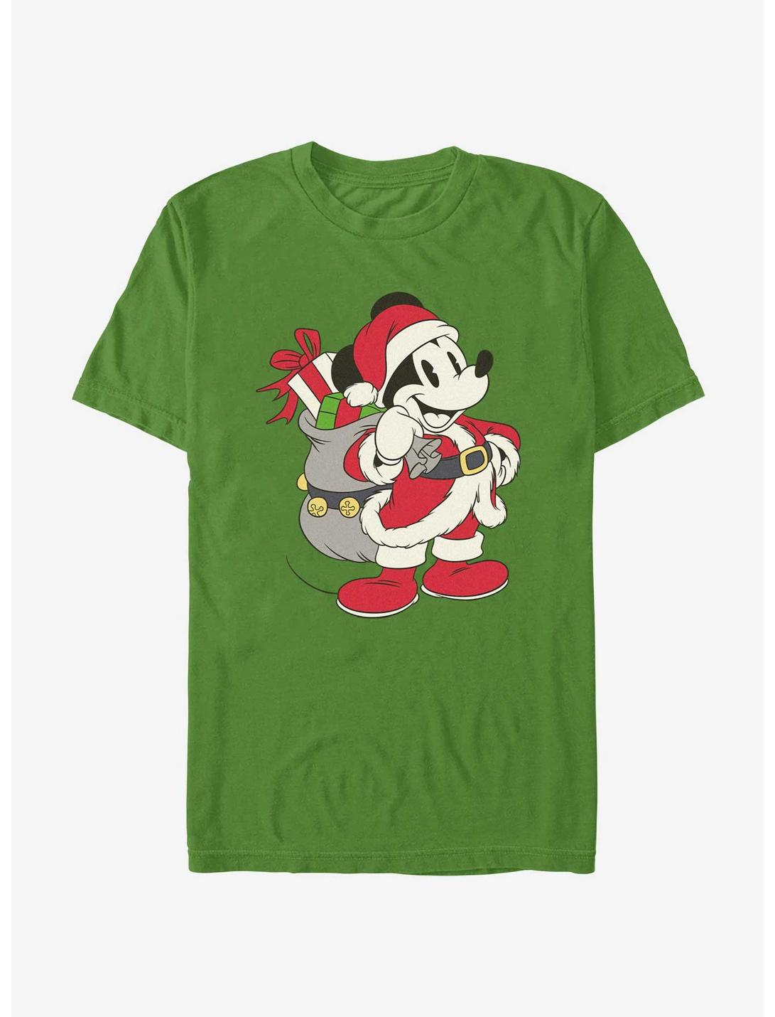 Disney Mickey Mouse Santa Mouse T-Shirt, KELLY, hi-res