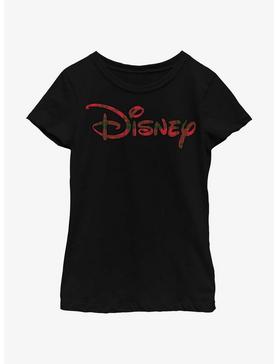 Disney Holiday Logo Youth Girls T-Shirt, , hi-res