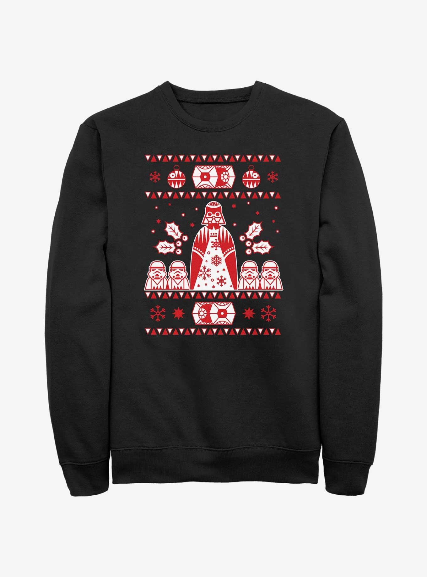 Star Wars Empire Ugly Christmas Pattern Sweatshirt, , hi-res