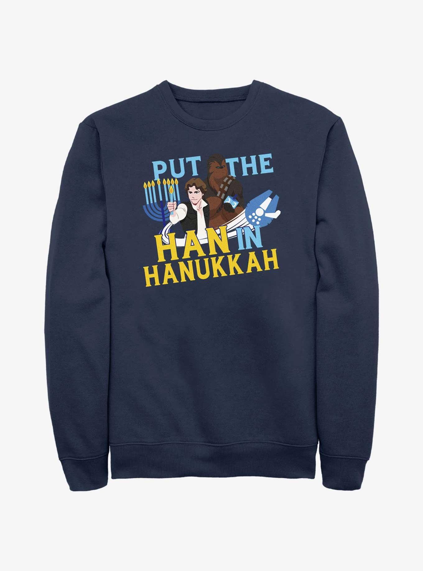 Star Wars Han Solo Han In Hanukkah Sweatshirt, , hi-res