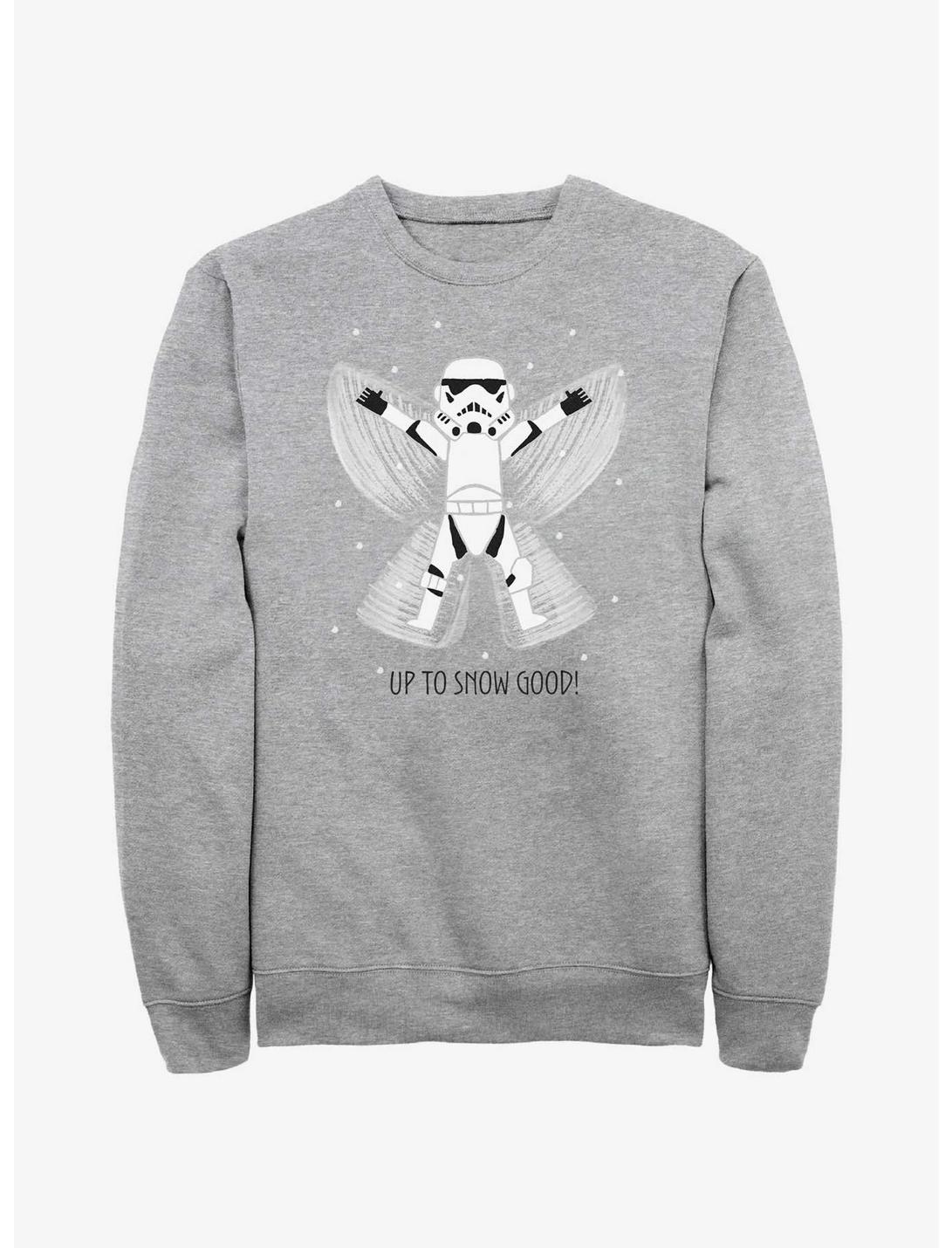 Star Wars Storm Trooper Up To Snow Good Sweatshirt, ATH HTR, hi-res